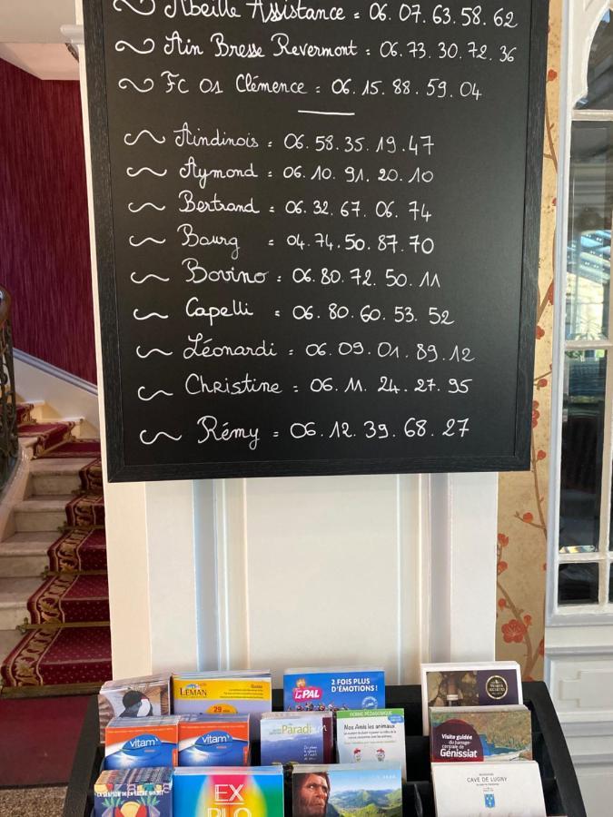 The Originals Boutique, Hotel Terminus, Bourg-En-Bresse Gare Eksteriør billede